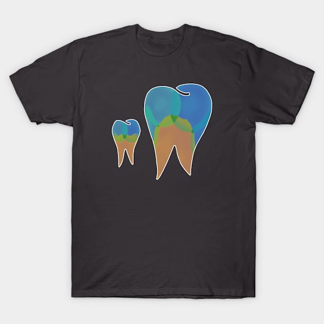 Virtual Molars T-Shirt by Happimola